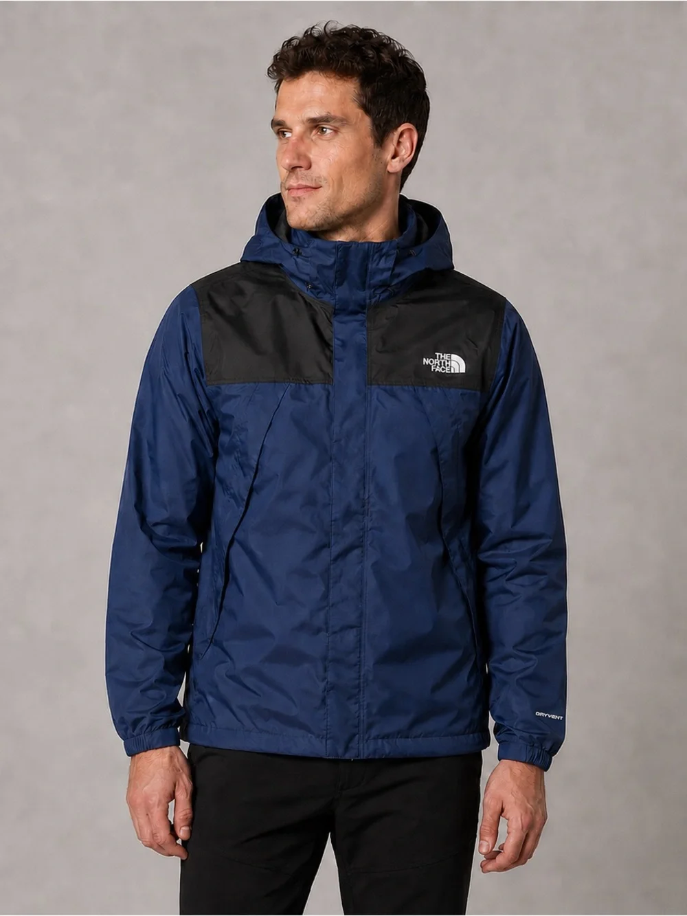 The North Face rain jacket